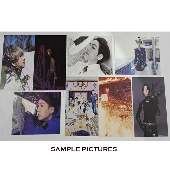 BTS Photo Postcards & Frames & Acrylic Bookcase PHOTO-FOLIO SET POB