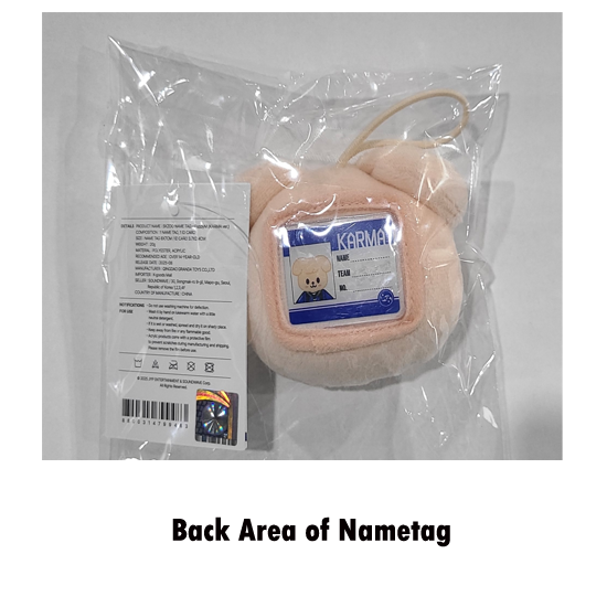 Stray Kids Skzoo Name Tag (Karma) POP UP