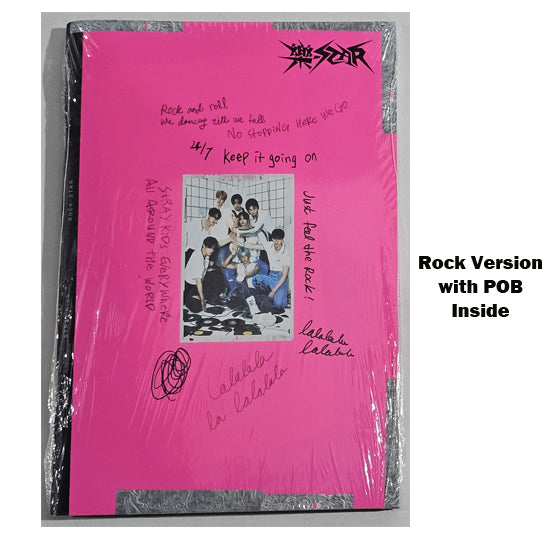Stray Kids Mini Album ROCK-STAR Album (With POB INSIDE)