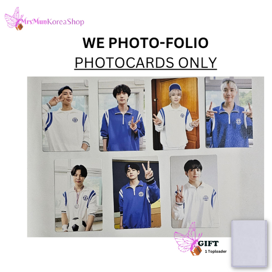 BTS WE PHOTO-FOLIO PHOTOCARDS ONLY