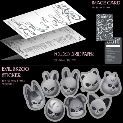 Stray Kids It Tape " Do It" Evil Skzoo Speaker Ver