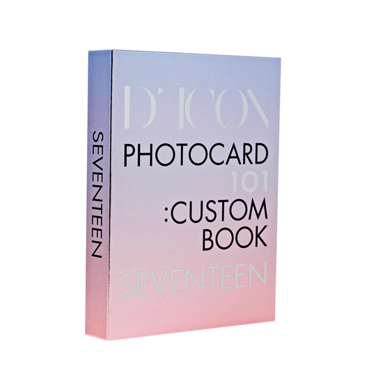 Seventeen DICON Photocard 101: Custom Book