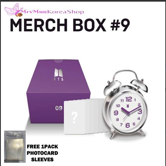 BTS Merch Box 9 Alarm Clock