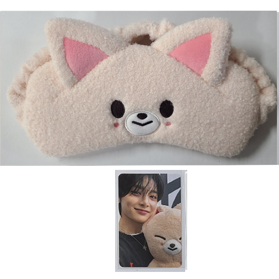 Stray Kids Skzoo Sleep Mask - celebrATE ( with Photocard from Pop Up)