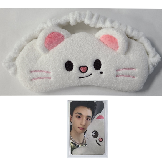 Stray Kids Skzoo Sleep Mask - celebrATE ( with Photocard from Pop Up)