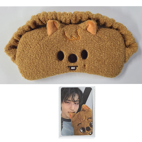 Stray Kids Skzoo Sleep Mask - celebrATE ( with Photocard from Pop Up)