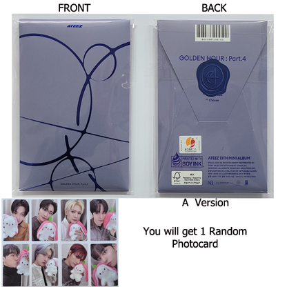 Ateez GOLDEN HOUR Part 4 PocaAlbum