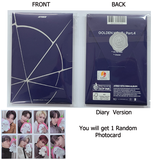 Ateez GOLDEN HOUR Part 4 PocaAlbum