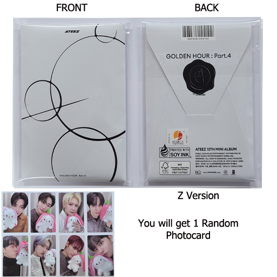 Ateez GOLDEN HOUR Part 4 PocaAlbum