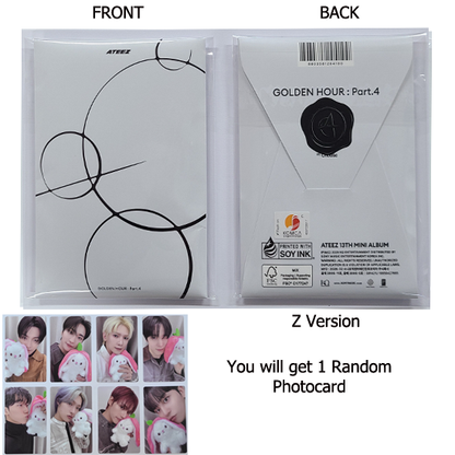 Ateez GOLDEN HOUR Part 4 PocaAlbum