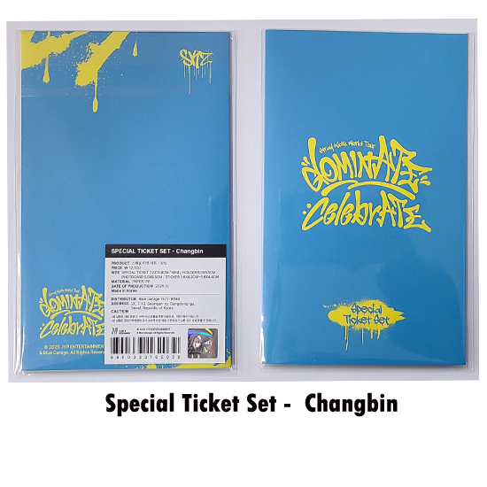 Stray Kids SPECIAL TICKET SET - celebrATE