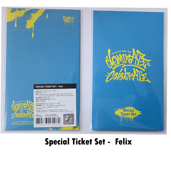 Stray Kids SPECIAL TICKET SET - celebrATE