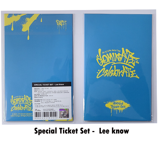 Stray Kids SPECIAL TICKET SET - celebrATE