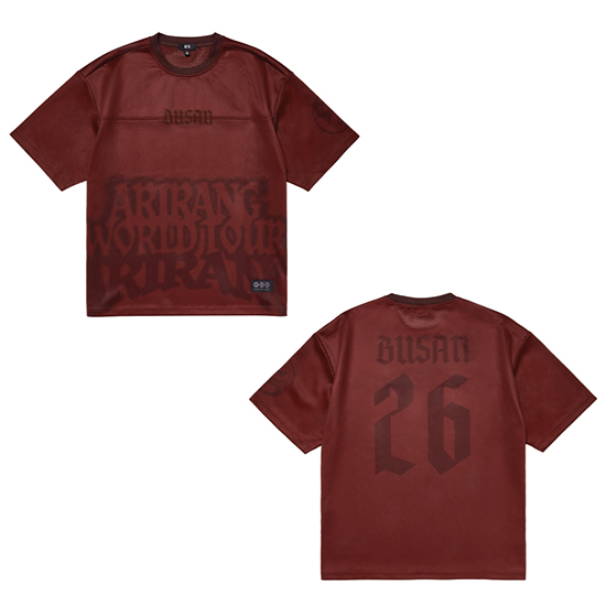 BTS Arirang Red Tour Jersey ( Seoul or Busan )