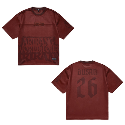 BTS Arirang Red Tour Jersey ( Seoul or Busan )