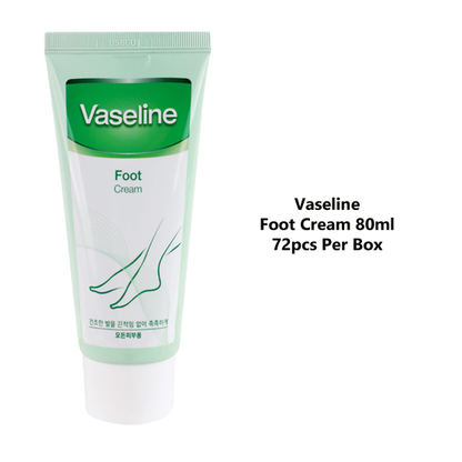 Foodaholic Vaseline Foot Cream 80ml (Per Box Order Only)