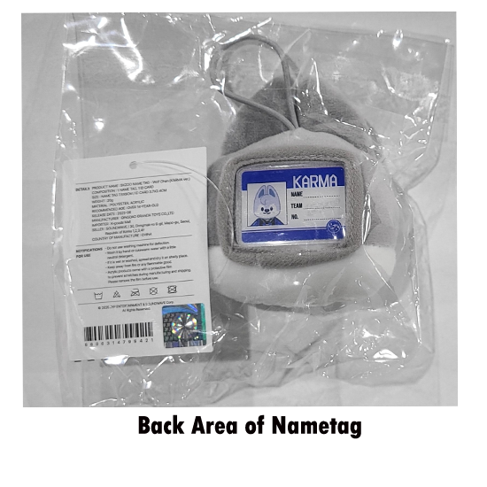 Stray Kids Skzoo Name Tag (Karma) POP UP