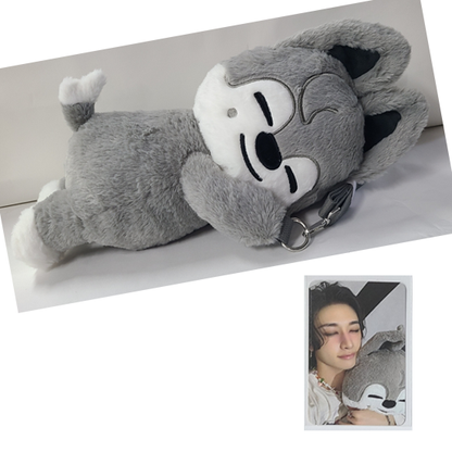 Stray Kids SKZOO Plush Bag celebrATE ( with Photocard from POP UP Stray Kids SKZOO Plush Bag celebrATE ( with Photocard from POP UP