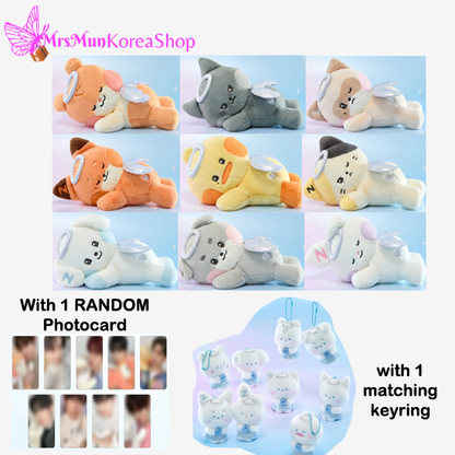 Zerobaseone Zeroni Angel Big Lying Plush with Keyring SET