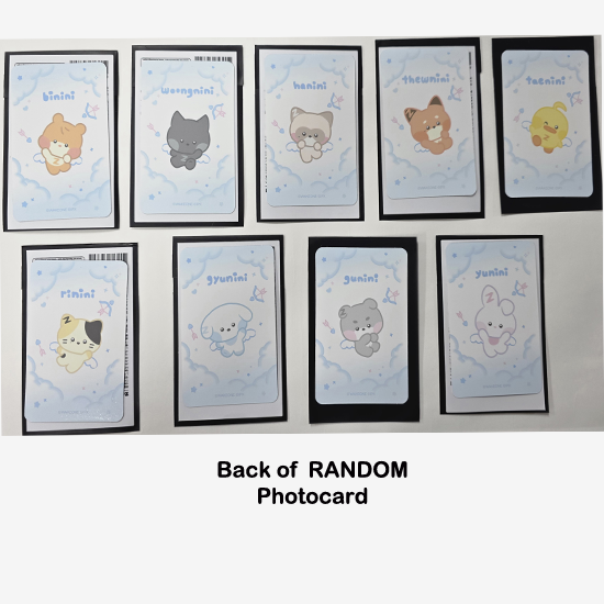 Zerobaseone Zeroni Angel Big Lying Plush with Keyring SET