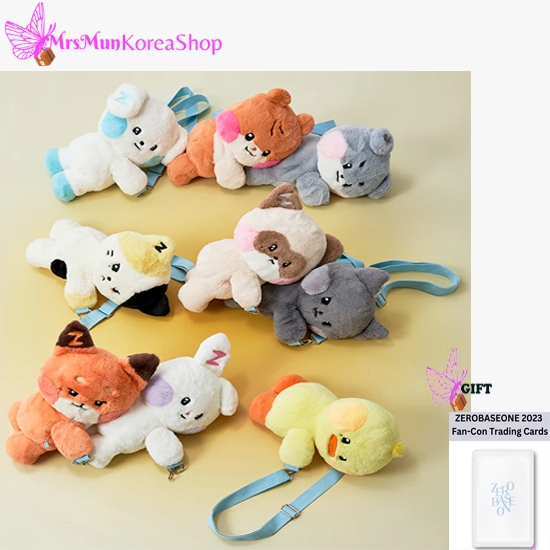 Zerobaseone Zeroni Plush Cross Bag Wonderland – MrsMunKorea Shop Zerobaseone Zeroni Plush Cross Bag Wonderland – MrsMunKorea Shop