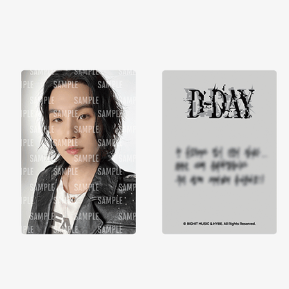BTS SUGA D-Day Mini Photo Card Holder