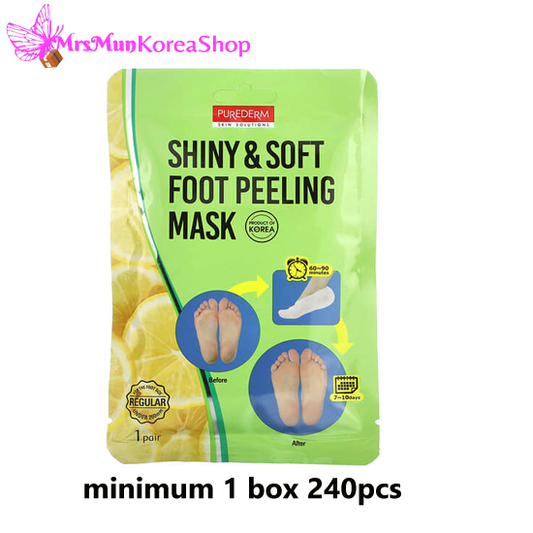 PUREDERM Shiny and Soft Foot Peeling Mask