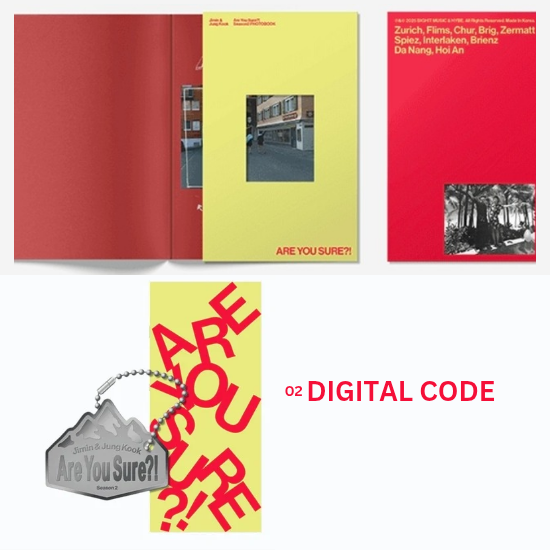 BTS Jimin x Jung Kook <Are You Sure?! Season2> PHOTOBOOK