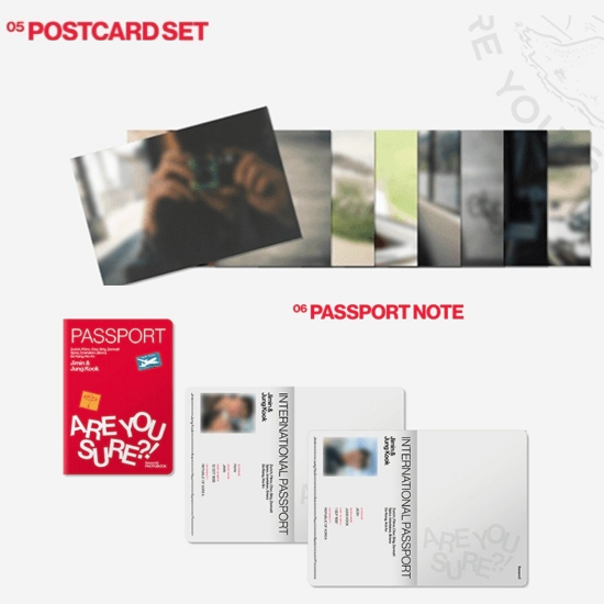 BTS Jimin x Jung Kook <Are You Sure?! Season2> PHOTOBOOK