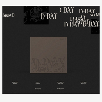 BTS Agust D D-day Vinyl
