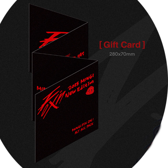 Ateez MINGI Fix On : Alt Acc Pack 2025 Birthday Merch