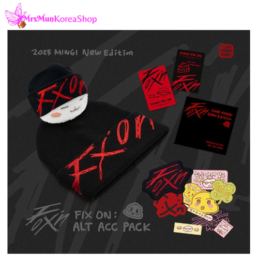 Ateez MINGI Fix On : Alt Acc Pack 2025 Birthday Merch