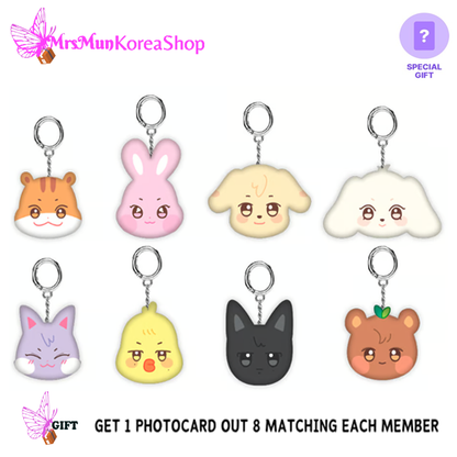 Ateez Aniteez Mini Face Keyring (Dreamland) – MrsMunKorea Shop Ateez Aniteez Mini Face Keyring (Dreamland) – MrsMunKorea Shop
