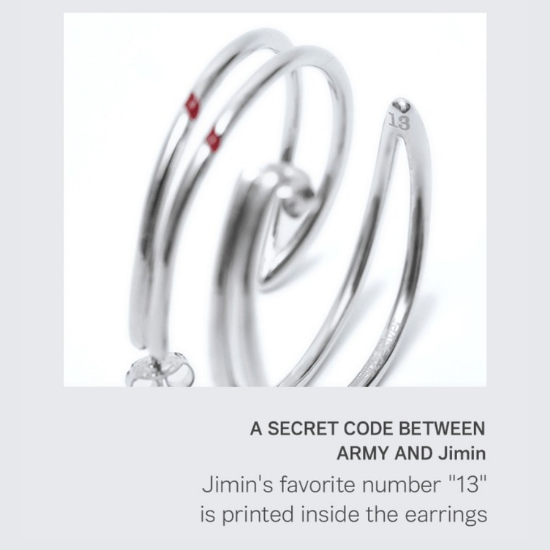BTS Jimin Red Carving Earrings – MrsMunKorea Shop BTS Jimin Red Carving Earrings – MrsMunKorea Shop