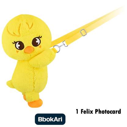 Stray Kids SKZOO Plush Bag celebrATE ( with Photocard from Online) PRE-ORDER