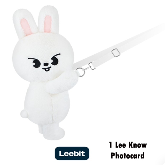 Stray Kids SKZOO Plush Bag celebrATE ( with Photocard from Online) PRE-ORDER