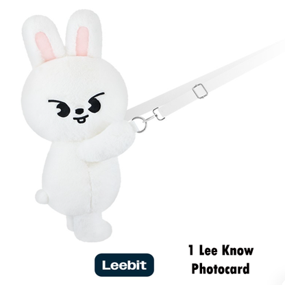 Stray Kids SKZOO Plush Bag celebrATE ( with Photocard from Online) PRE-ORDER