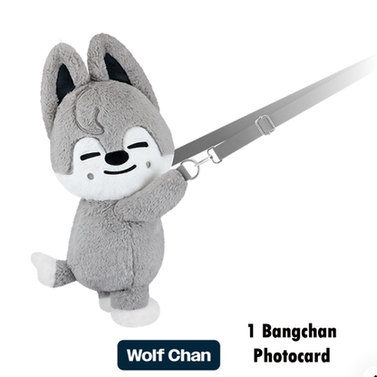 Stray Kids SKZOO Plush Bag celebrATE ( with Photocard from Online) PRE-ORDER