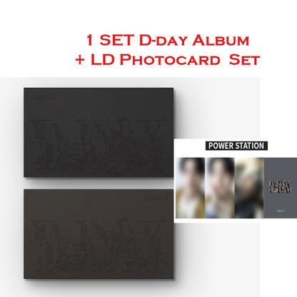 BTS SUGA D-Day Album SET  With LUCKY DRAW Photocards