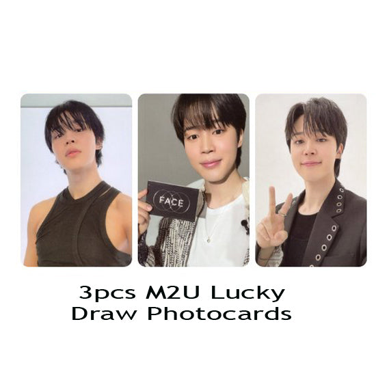BTS JIMIN FACE Album SET With LUCKY DRAW Photocards