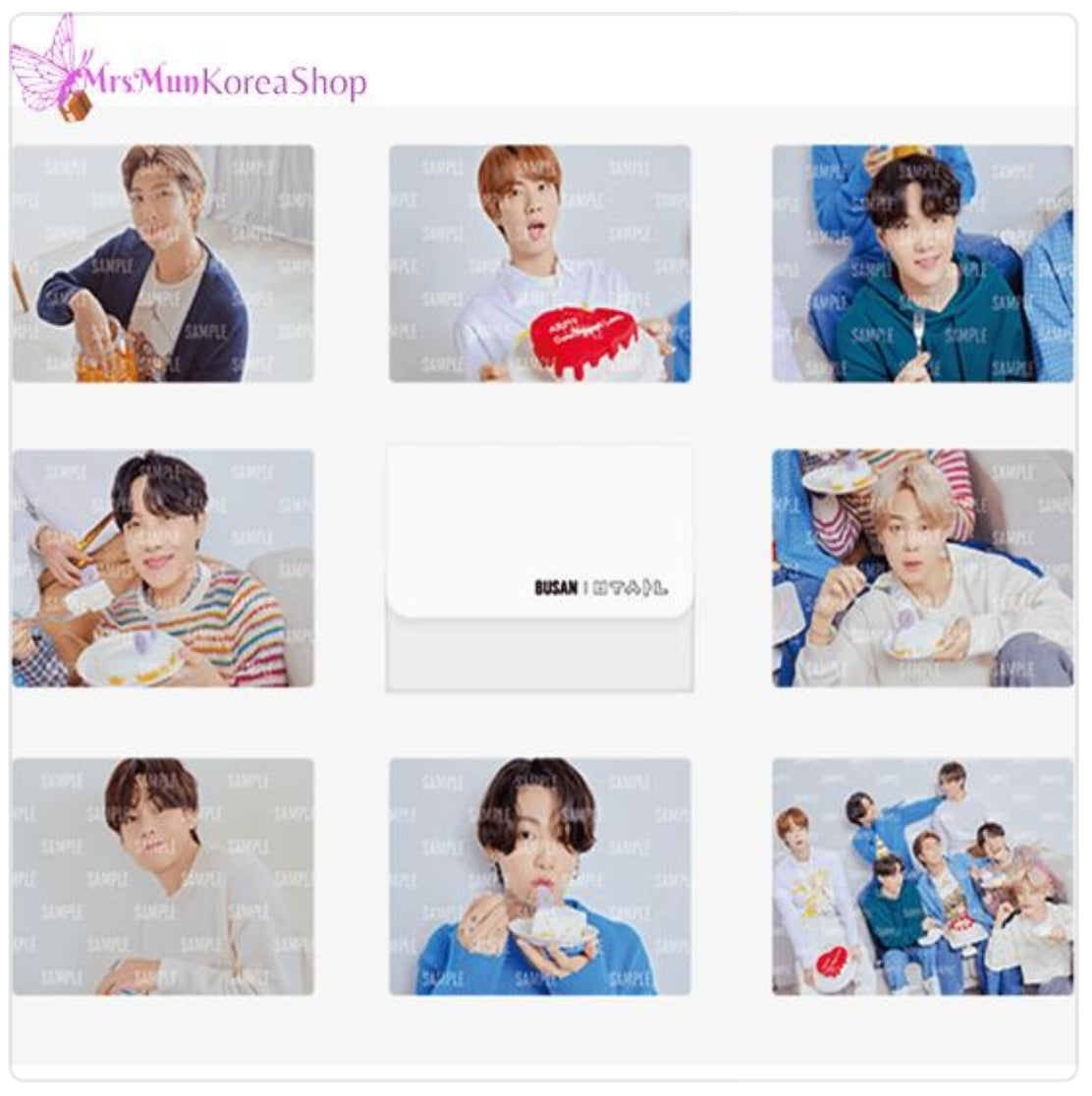 BTS Yet To Come Mini Photo card