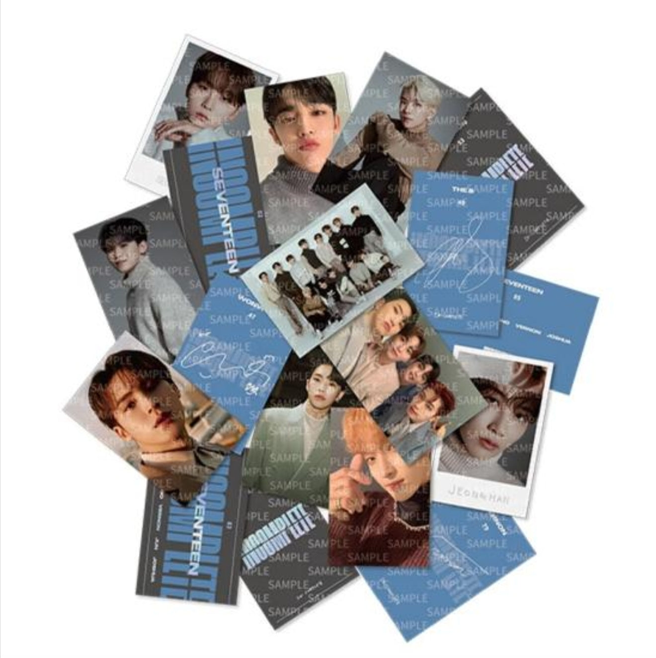 SEVENTEEN INCOMPLETE Trading Card Set – MrsMunKorea Shop